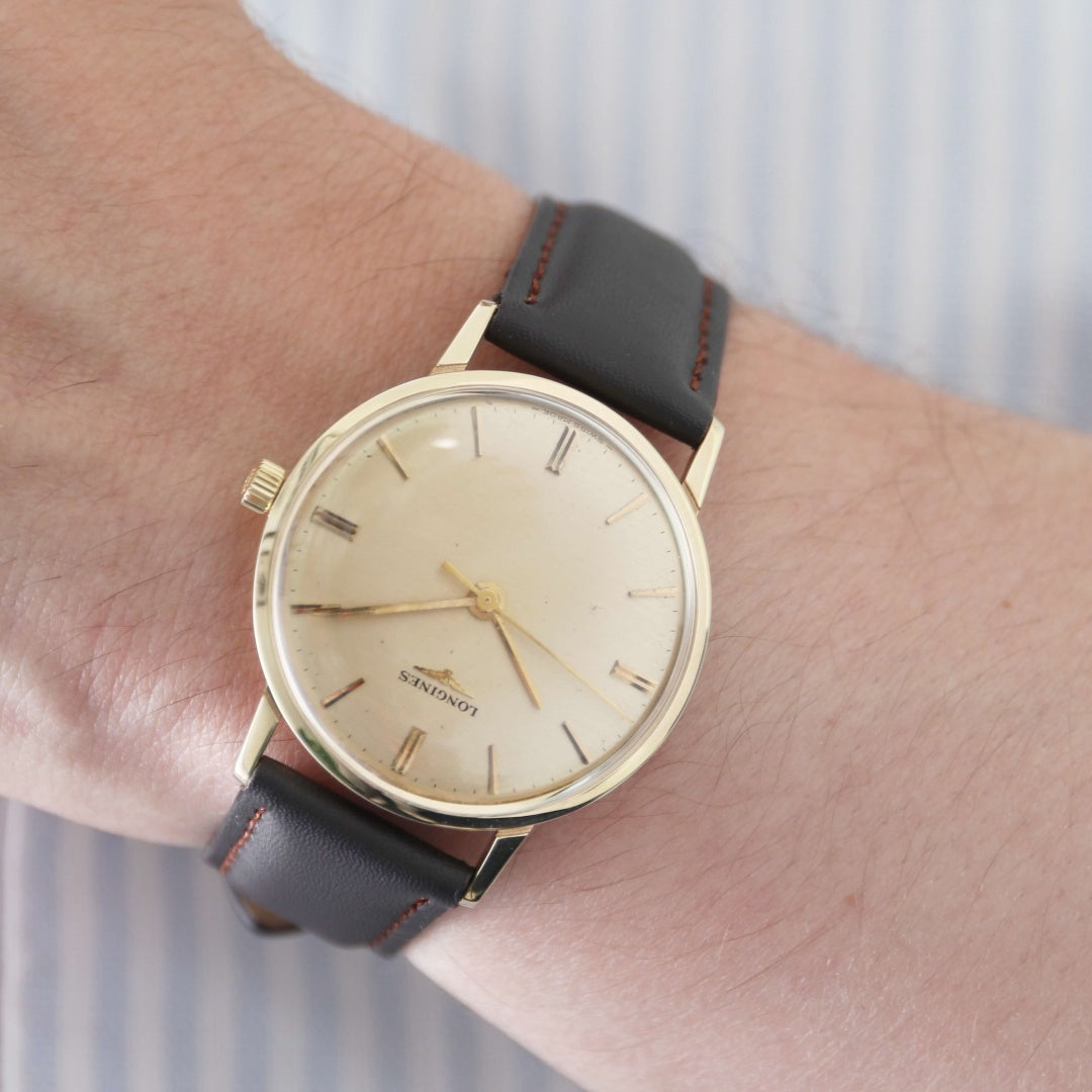 Longines 9k Gold Vintage Watch 1969