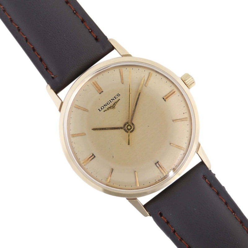 Longines 9k Gold Vintage Watch 1969