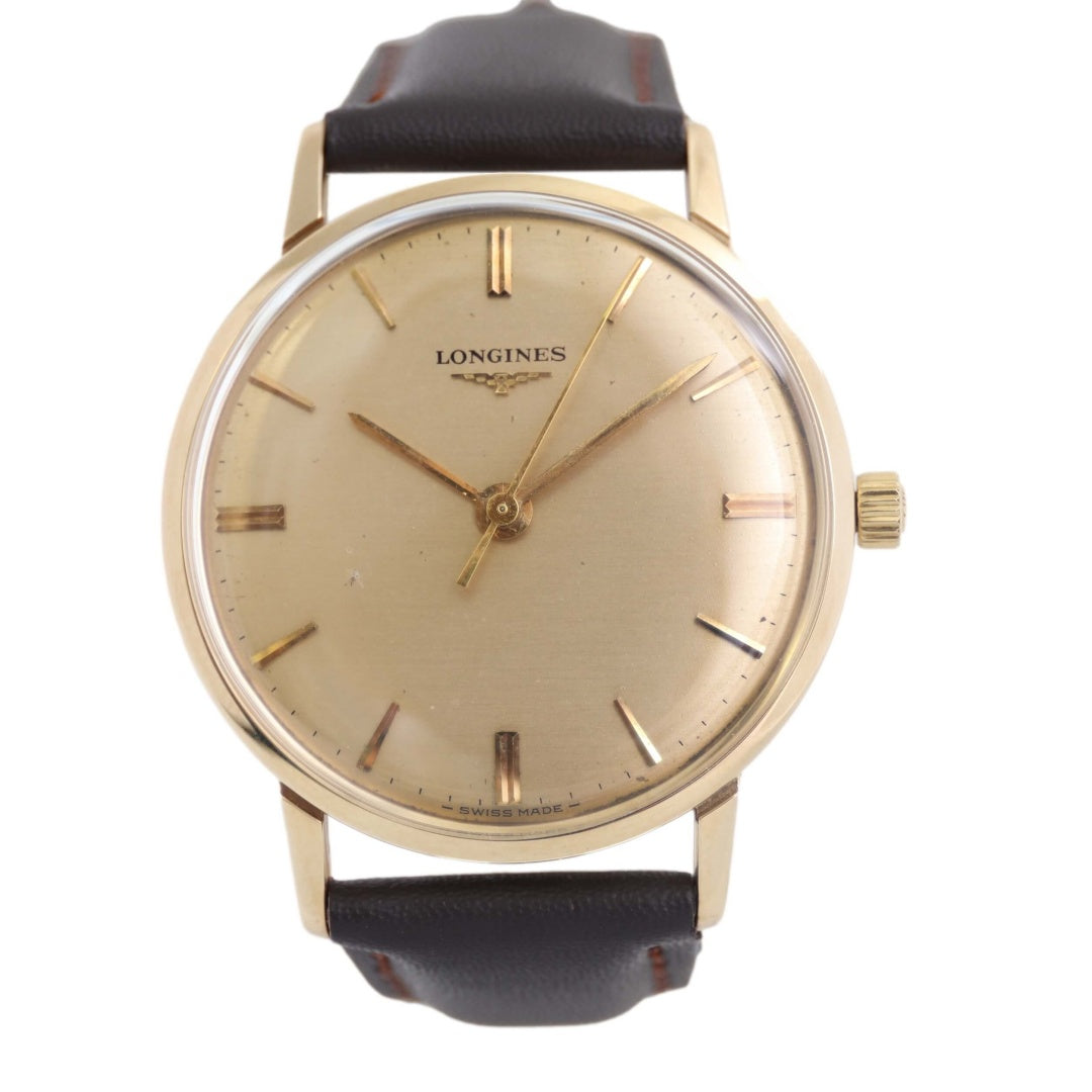 Longines 9k Gold Vintage Watch 1969