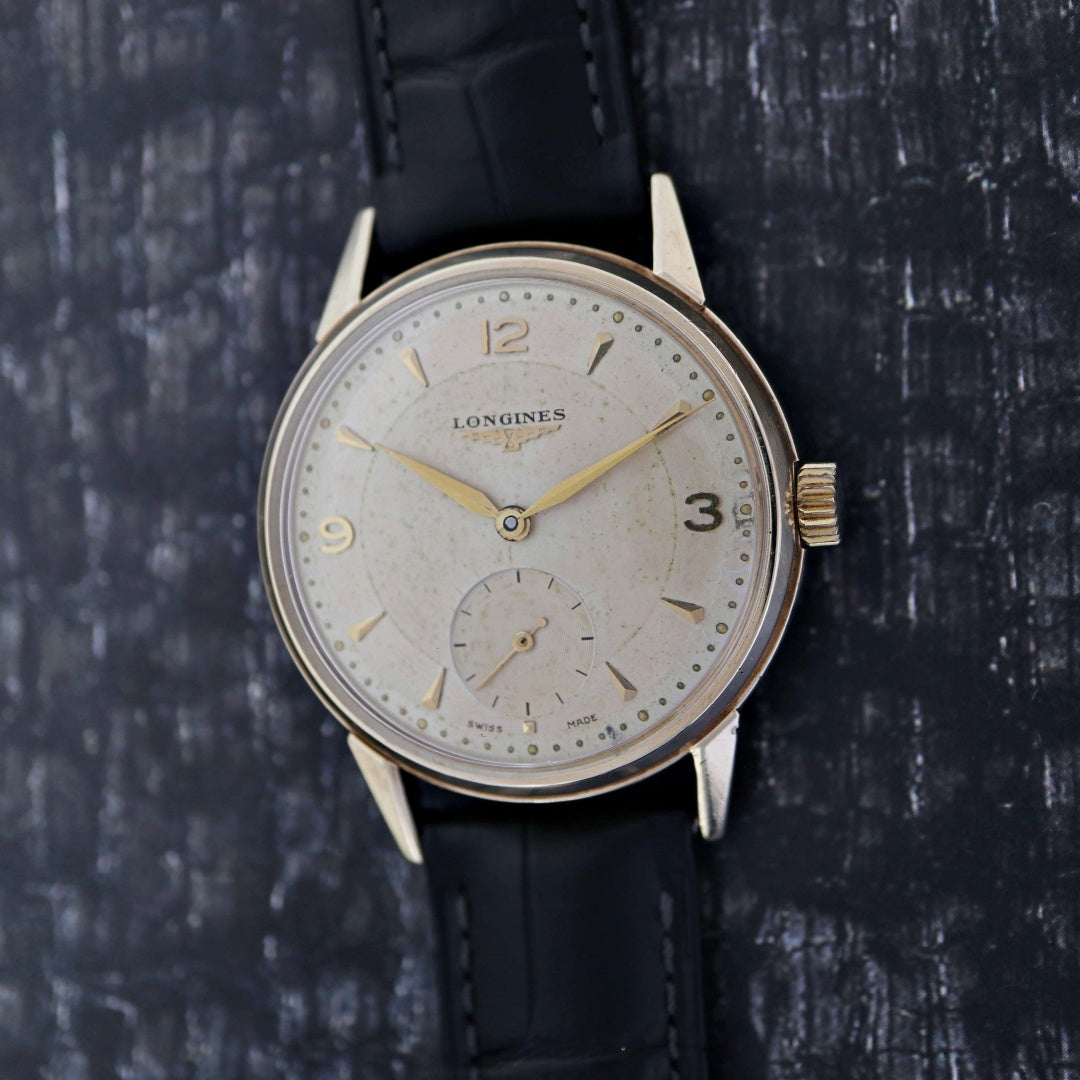 Longines 9k Gold Dress Watch 1953