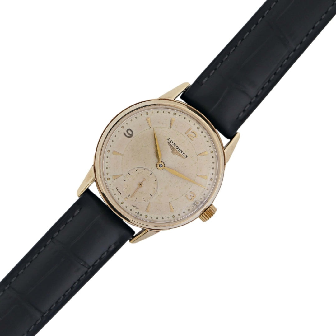 Longines 9k Gold Dress Watch, 1953