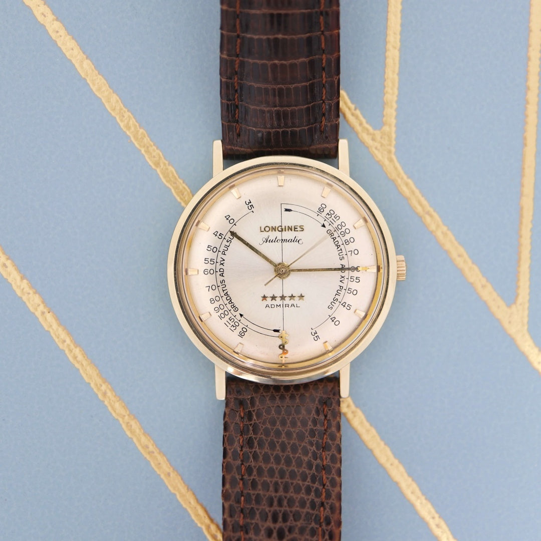 Longines Admiral Pulsations 14k 1960s