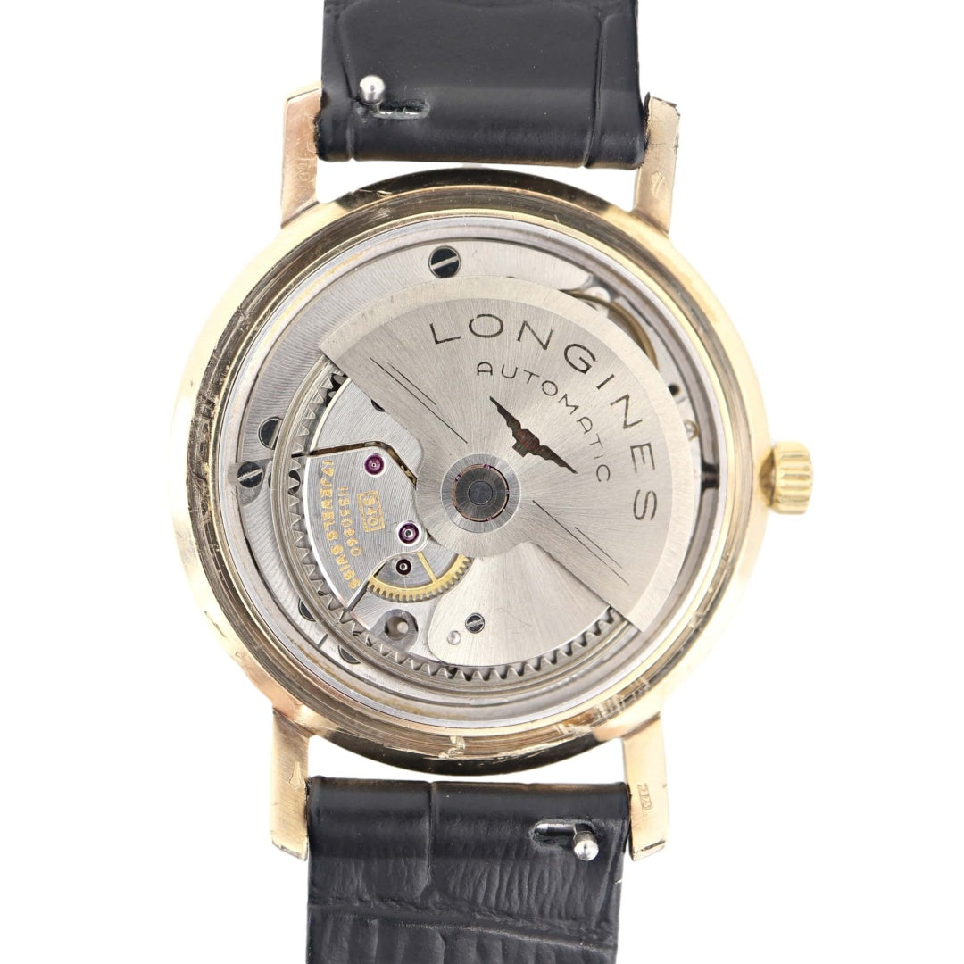 Longines Flagship 3403 9k Gold 1960 Vintage Watch