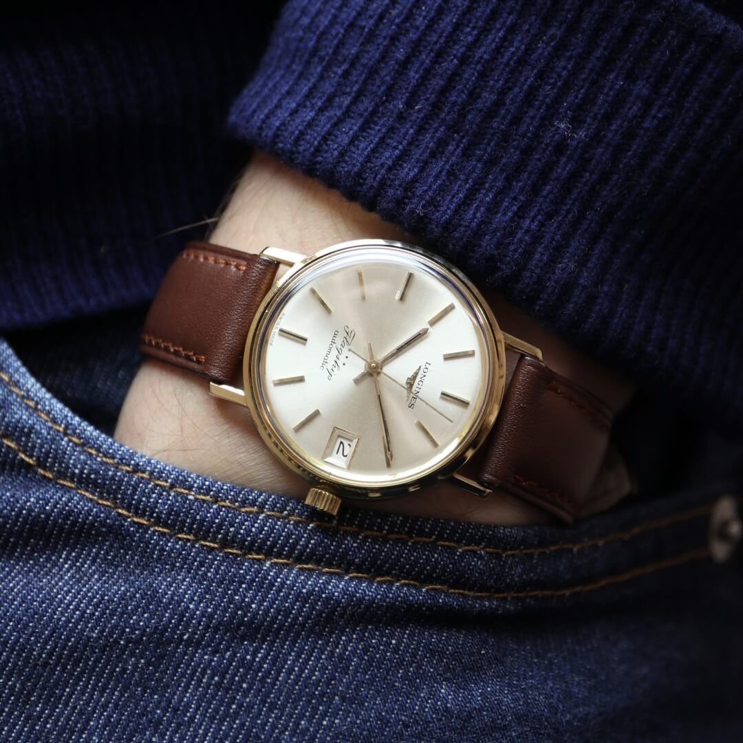 Longines Flagship 3418 18k Gold 1967