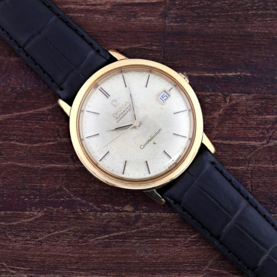 Omega Constellation Ref. 168.5004, 1962, 18k Gold Vintage Watch – Time ...