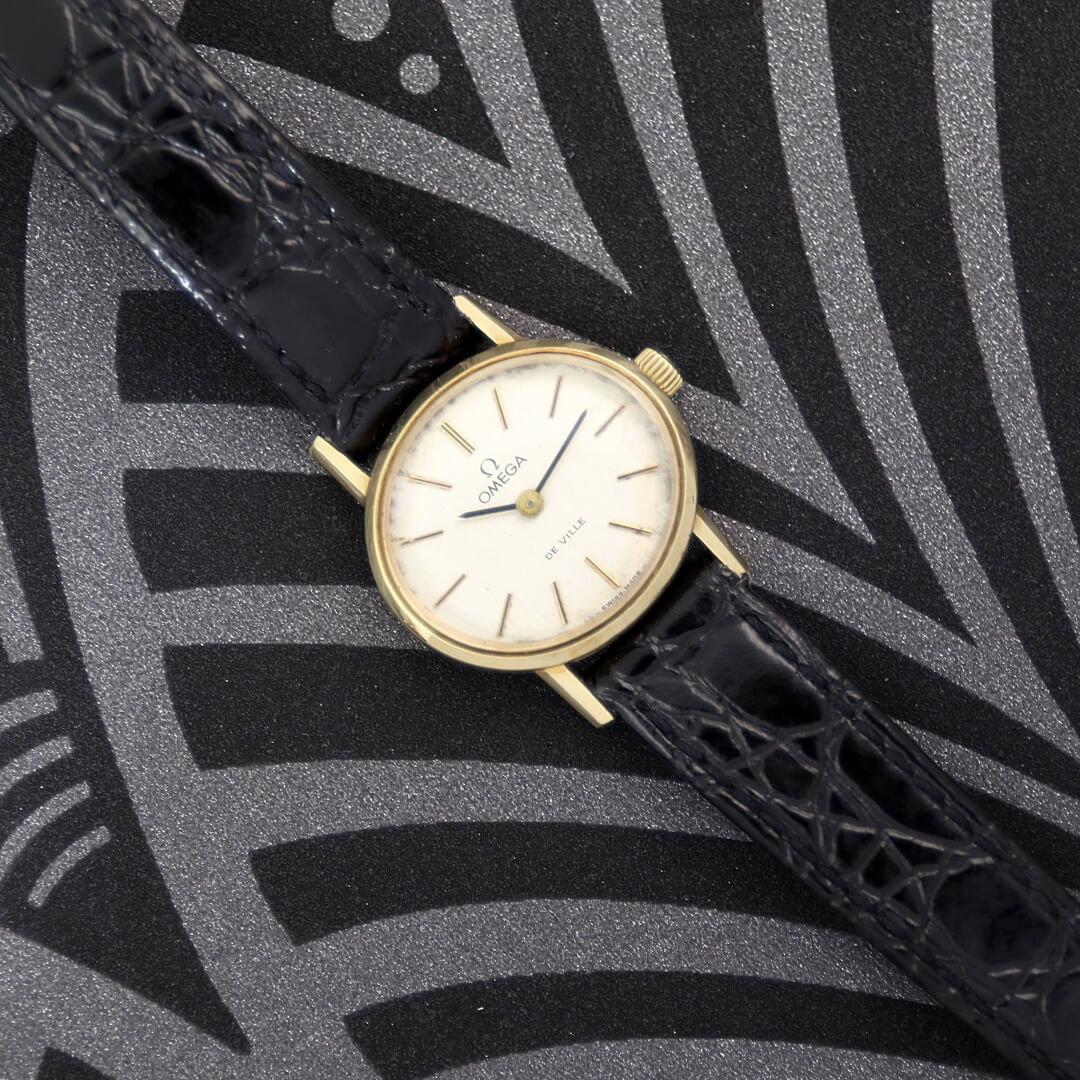 Omega De Ville 5110542 18k Gold, 1978 Ladies Vintage Watch