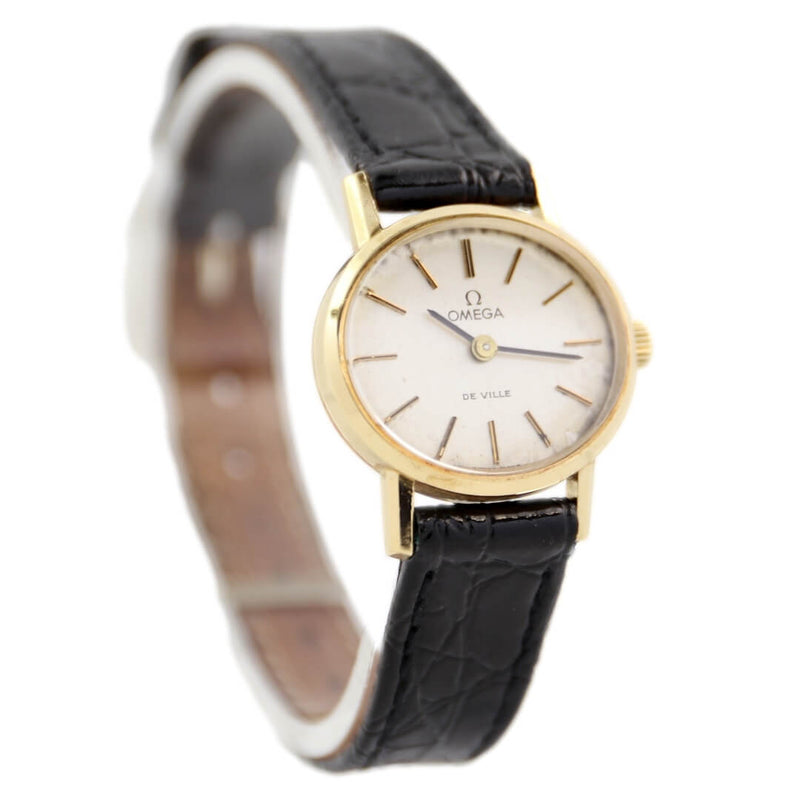 Omega De Ville 5110542 18k Gold, 1978 Ladies Vintage Watch