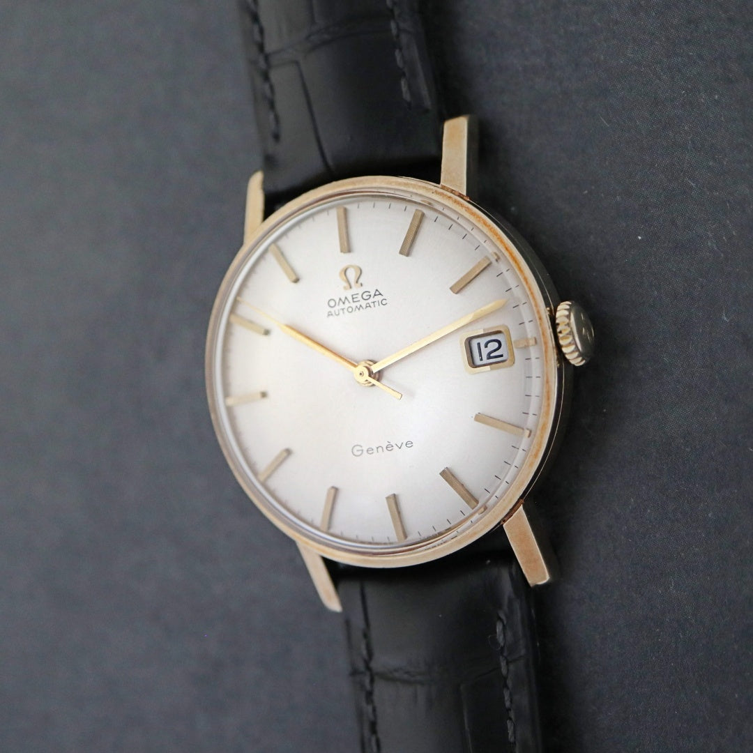 Omega Geneve 162.5002 9k Gold 1963