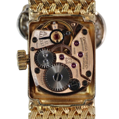 Omega Ladies 14k Gold, 1964 Vintage Cocktail Watch