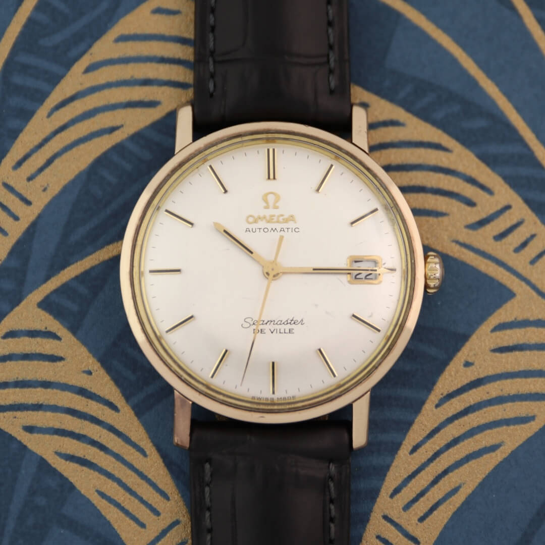 Omega Seamaster De Ville 9k Gold 1966