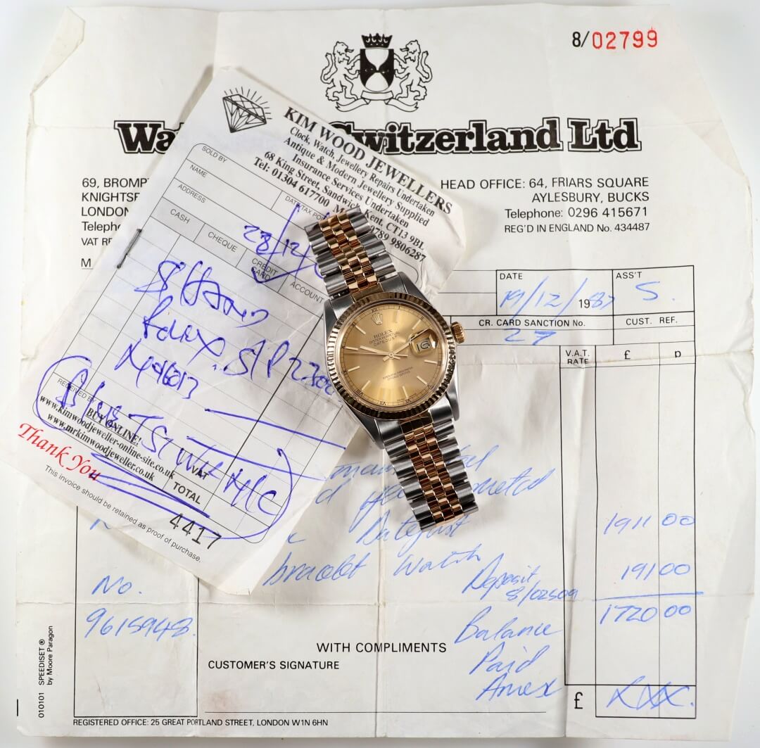 Rolex Datejust 16013 Bi-Metal, 1987 – Time Rediscovered