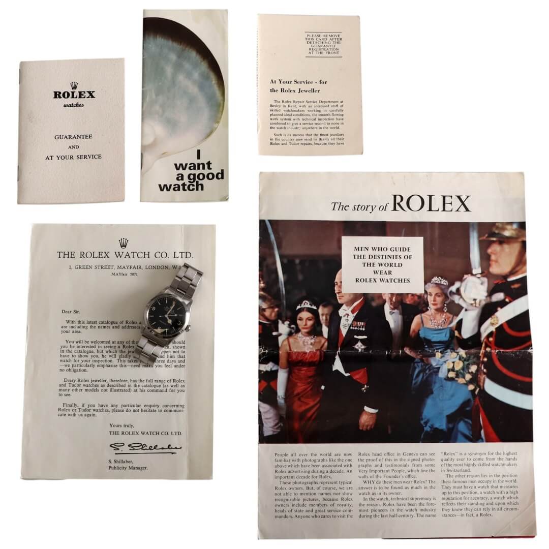 Rolex Explorer 5500 Gilt Dial, 1966 – Time Rediscovered