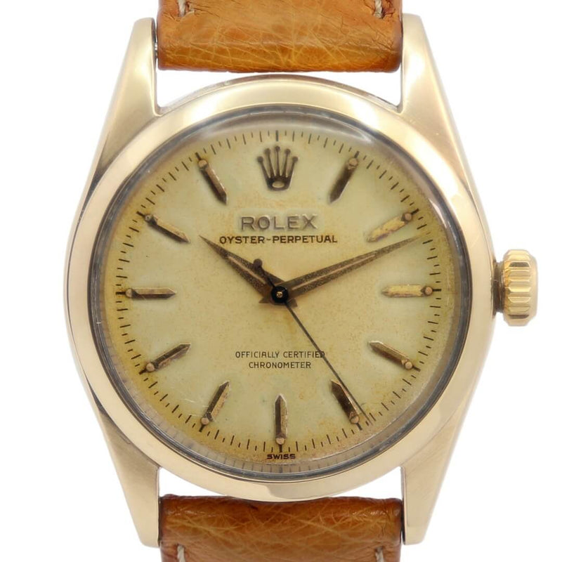 Rolex Oyster Perpetual 6634 "Golden Egg", 1958 Gold Capped Watch