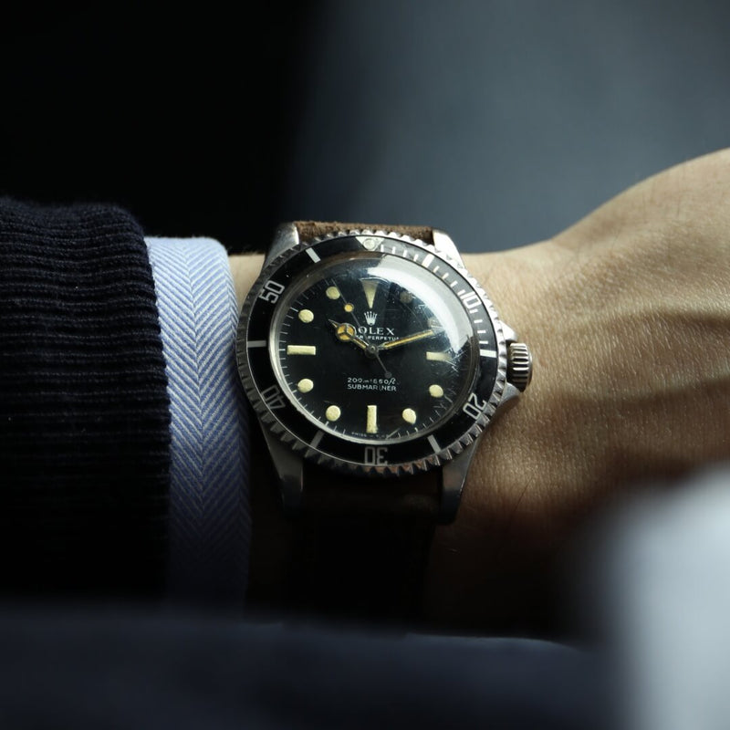 Rolex Oyster Perpetual Submariner 5513 Meters First, 1968