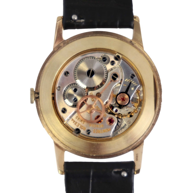 Rolex Precision 9k Gold Presentation Watch 1960&