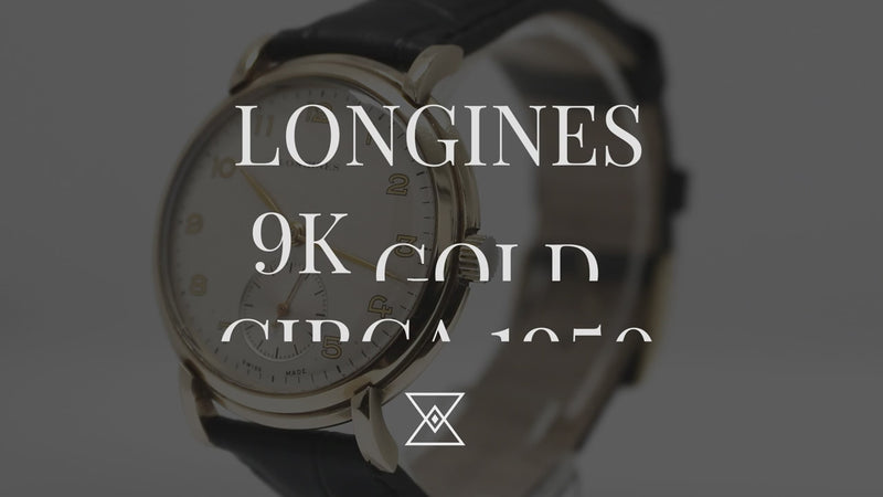 Longines 9k Gold Circa 1950
