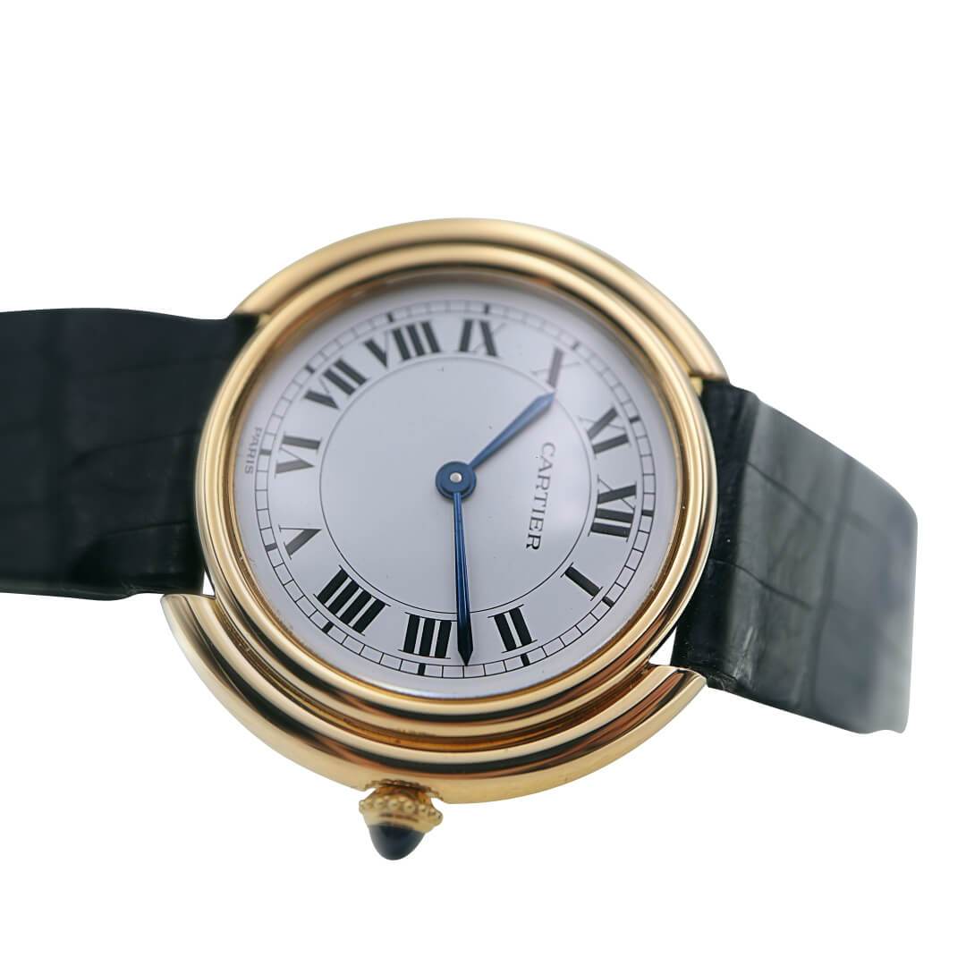 Cartier Vendome 18k Gold Men’s Vintage Watch