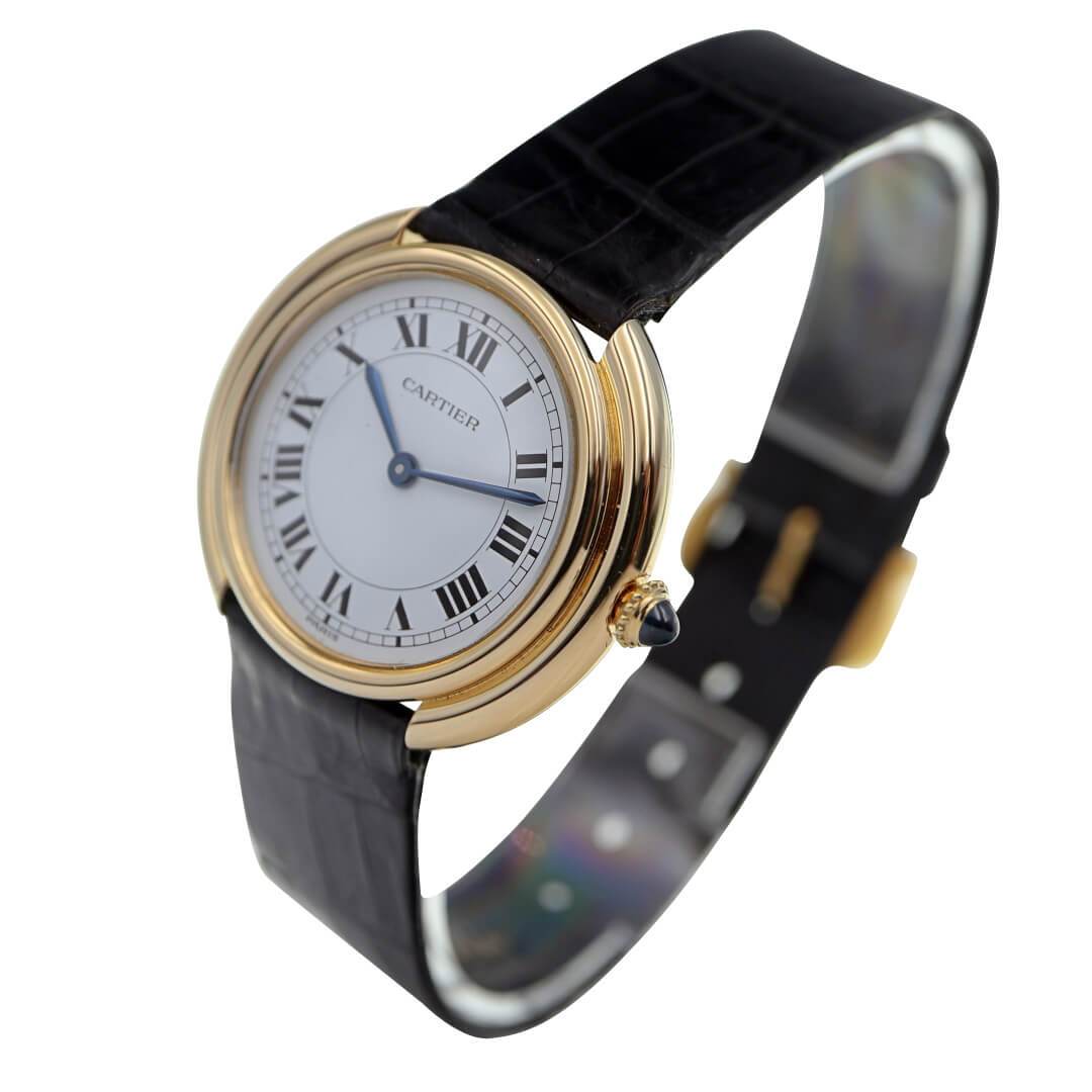 Cartier Vendome 18k Gold Men’s Vintage Watch