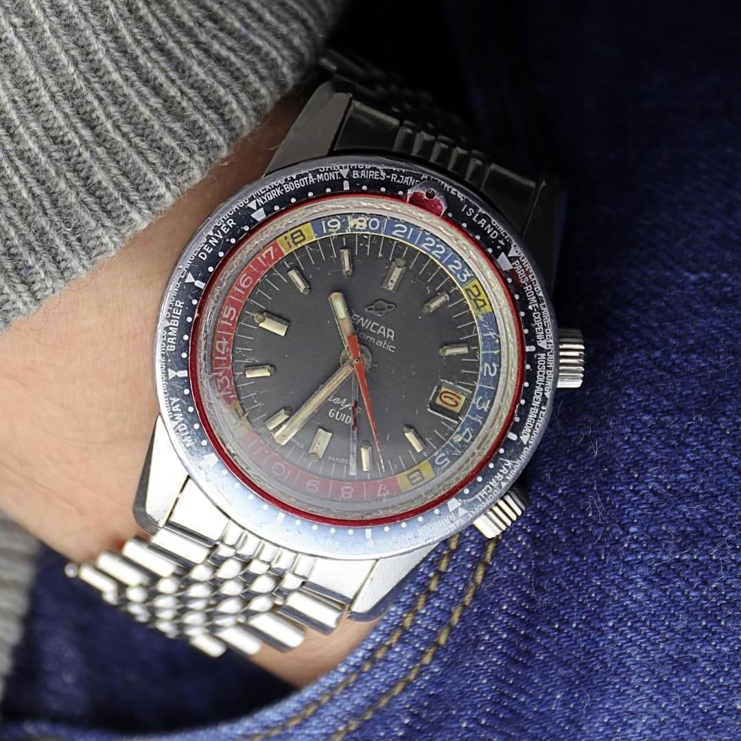 Enicar Sherpa 600 D Enicar Sherpa Guide 600 GMT 148-35-01A