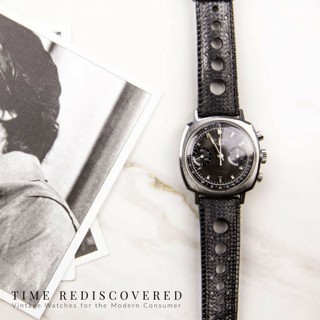 Heuer Camaro 73343 Men's Vintage Watch