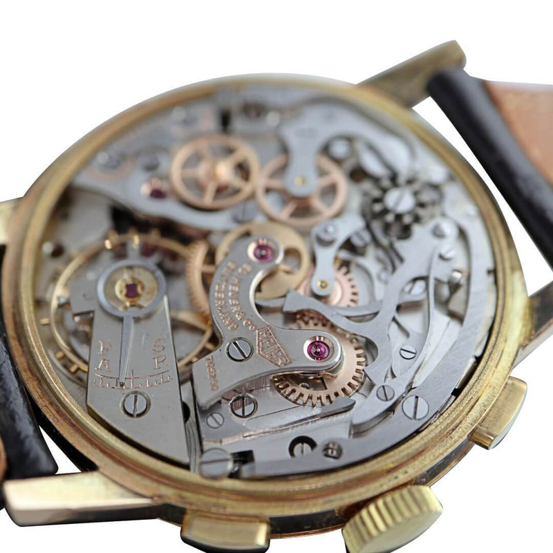 Heuer Ref. 349, Circa 1940’s, Men’s Gold Plated Vintage Watch