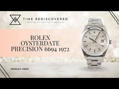 Rolex Oysterdate Precision 6694, 1972