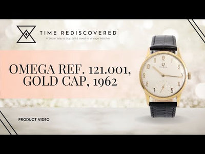 Omega Ref. 121.001, Gold Cap, 1962