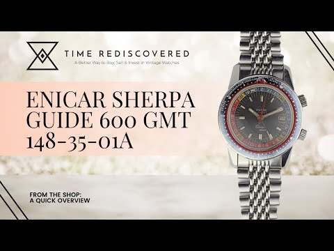Enicar Sherpa Guide 600 GMT 148-35-01A