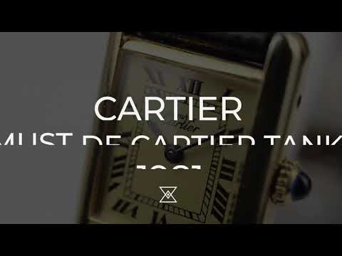 Cartier Must de Cartier Tank, 1981