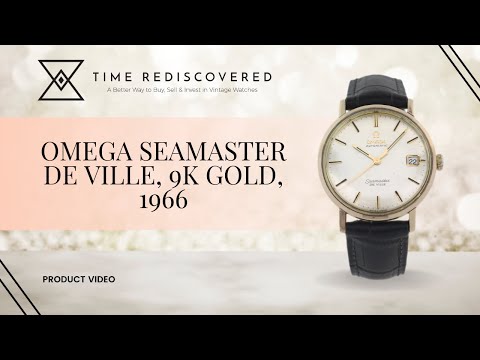 Omega Seamaster De Ville, 9k Gold, 1966