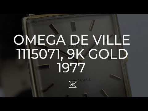 Omega De Ville 1115071, 9k Gold 1977 Men&