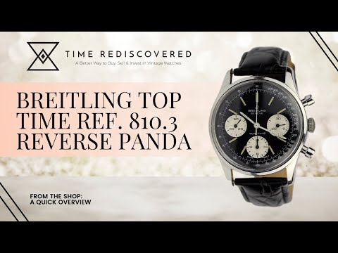 Breitling Top Time Ref. 810.3 Reverse Panda