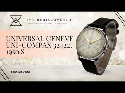 Universal Geneve Uni-Compax 32422, 1950's Men's Vintage Watch