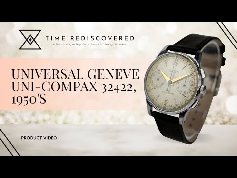 Universal Geneve Uni-Compax 32422, 1950&