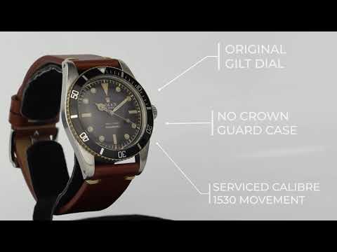 Rolex Submariner 5508 "James Bond" Tropical, 1962 Men's Vintage Watch | Time Rediscovered