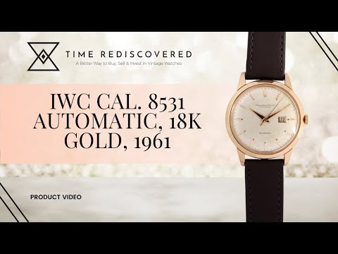 IWC Cal. 8531 Automatic Jumbo, 18k Gold, 1961 IWC Cal. 8531 Automatic Jumbo, 18k Gold, 1961