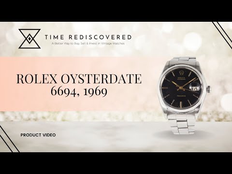 Rolex Oysterdate 6694, 1969