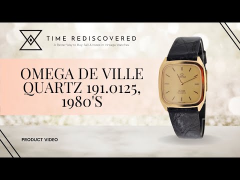 Omega De Ville Quartz 191.0125, 1980&