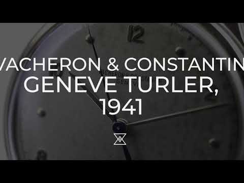 Vacheron & Constantin Geneve Türler, 18k Gold, 1941 | Time Rediscovered
