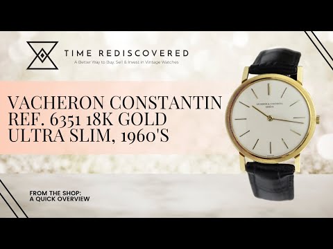 Vacheron constantin clearance ultra slim