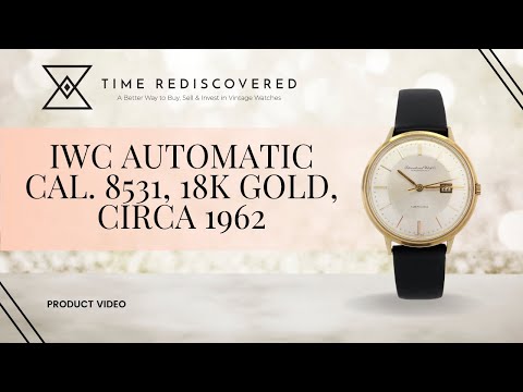 IWC Automatic Cal. 8531, 18k Gold, Circa 1962