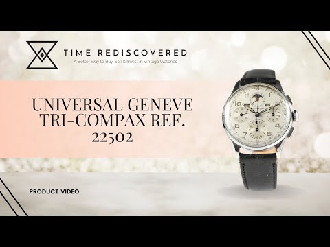 Universal Geneve Tri-Compax Ref. 22502 Men&