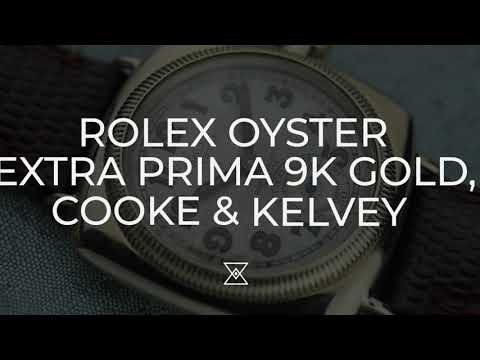 Rolex Oyster Extra Prima, 9k Gold, Cooke & Kelvey, 1927