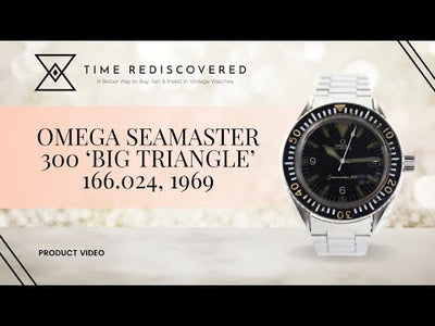 Omega Seamaster 300 ‘Big Triangle’ 166.024, 1969