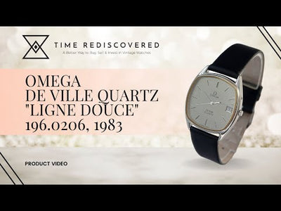 Omega De Ville Quartz "Ligne Douce" 196.0206, 1983