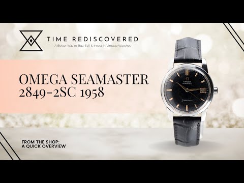 Omega Seamaster 2849-2SC, 1958