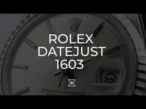 Rolex Datejust 1603 "Sigma Dial", 1964, Men&