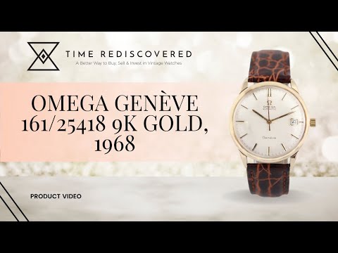 Omega Genève 161/25418, 9k Gold, 1968