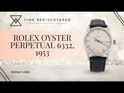 Rolex Oyster Perpetual 6332, 1953