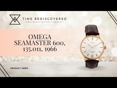 Omega seamaster 600 vintage 1966 best sale